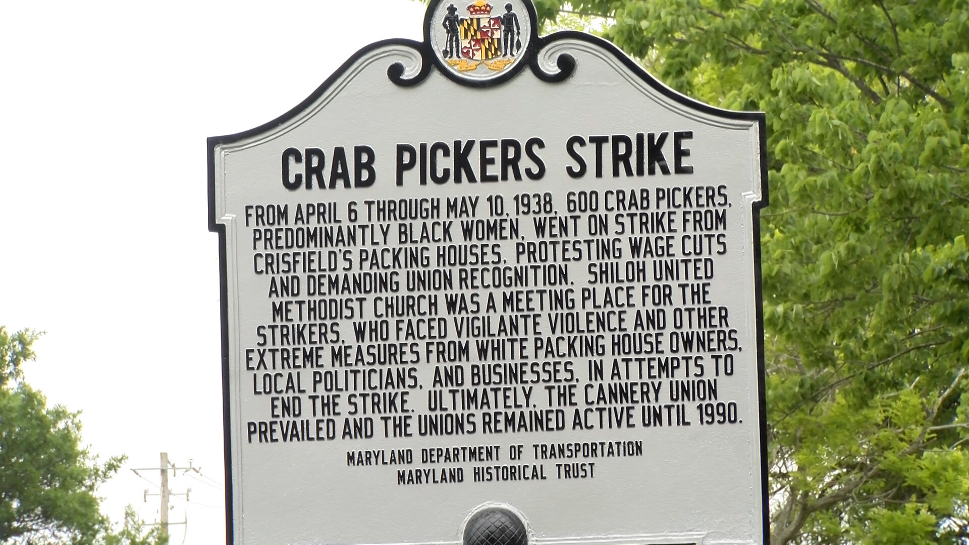 Remembering Courage: Crisfield's Historic Crab Picker Strike of 1938